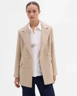 Chaquetas|Prendas De Abrigo|SIMORRA Americana doble botonadura Beige