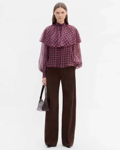 Camisas Y Blusas|SIMORRA Blusa capa estampada Rosa
