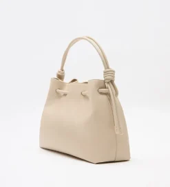 Bolsos|SIMORRA Bolso piel bombonera Beige