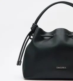Bolsos|SIMORRA Bolso piel bombonera Negro