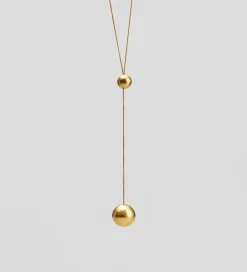 Bisutería|SIMORRA Collar largo bolas Oro