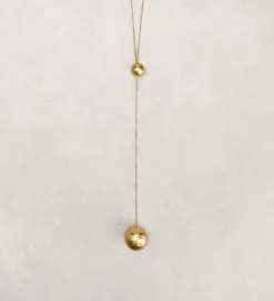 Bisutería|SIMORRA Collar largo bolas Oro
