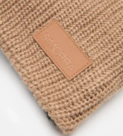 Bufandas Y Cuellos|SIMORRA Cuello tricot reversible Beige