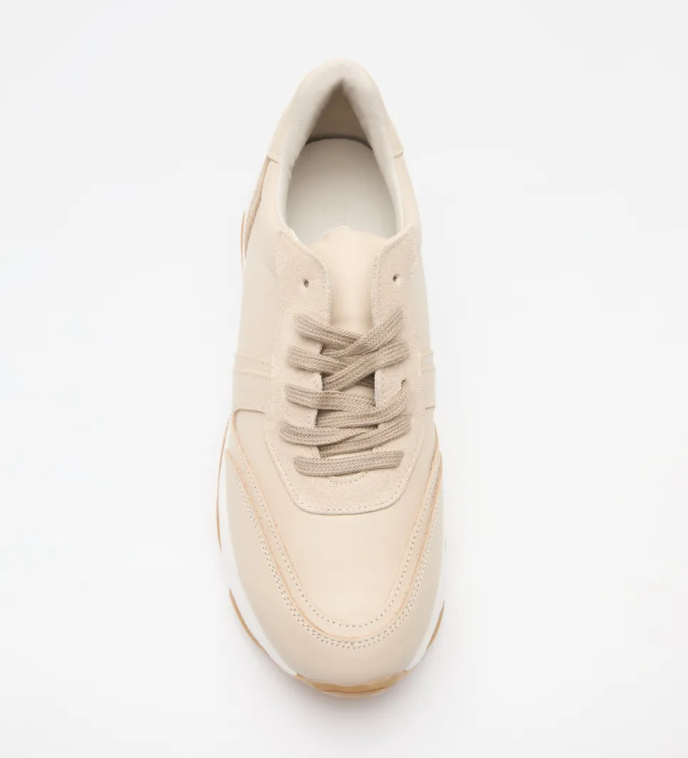 Zapatos|SIMORRA Deportiva alta Beige