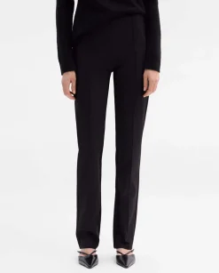Pantalones Y Faldas|SIMORRA Pantalón tejido técnico Negro