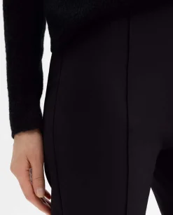 Pantalones Y Faldas|SIMORRA Pantalón tejido técnico Negro