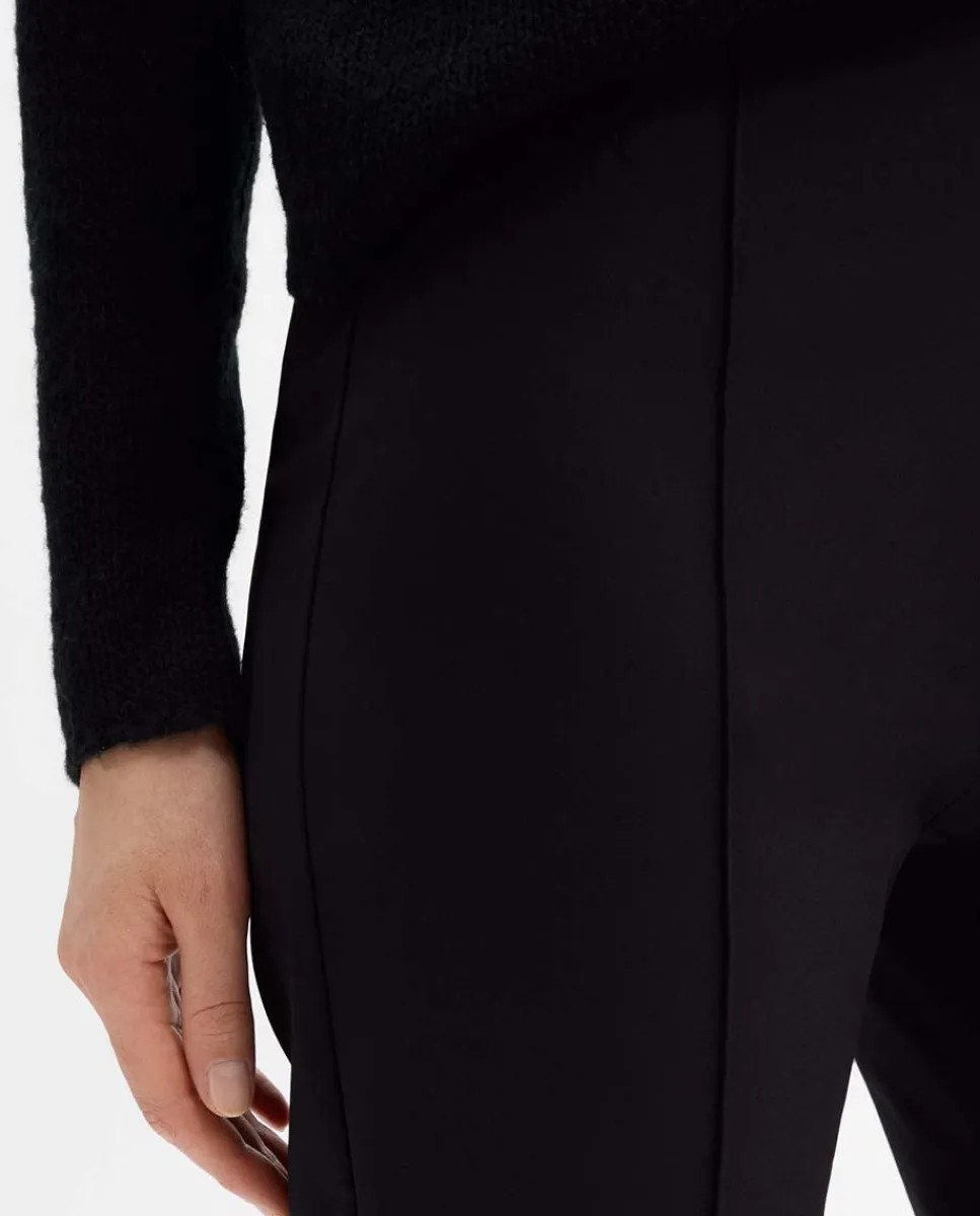 Pantalones Y Faldas|SIMORRA Pantalón tejido técnico Negro
