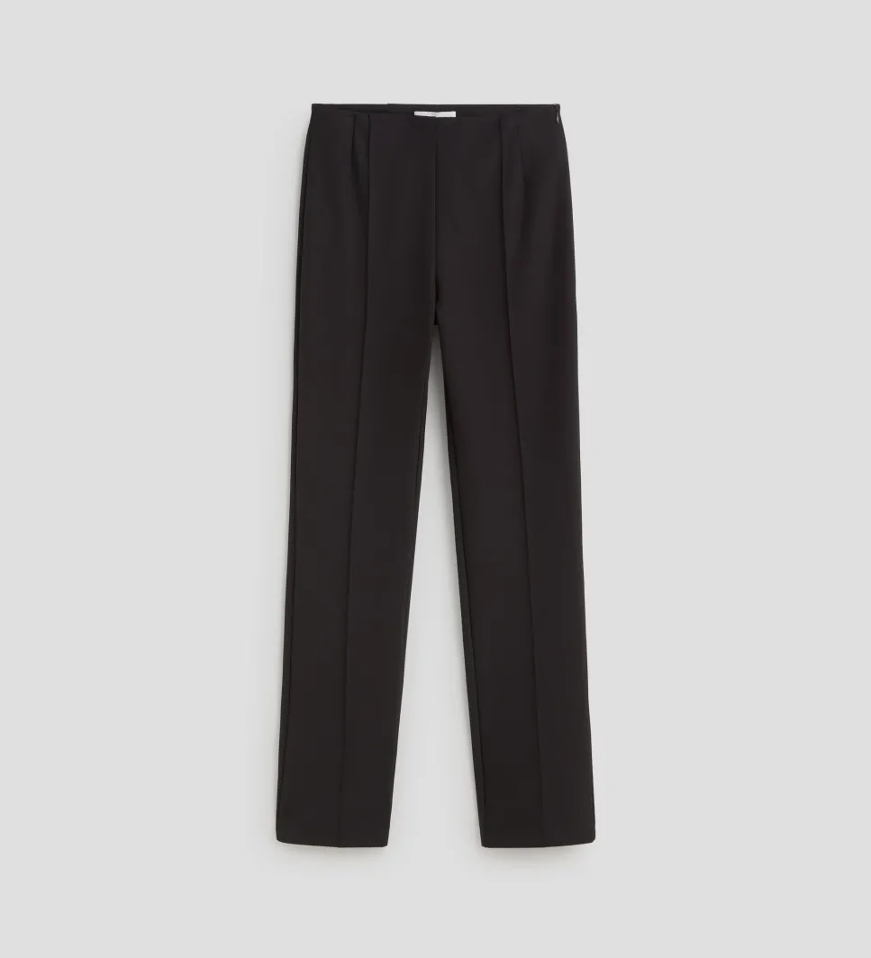 Pantalones Y Faldas|SIMORRA Pantalón tejido técnico Negro