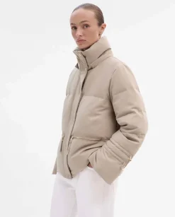 Prendas De Abrigo|Plumíferos|SIMORRA Plumífero corto acolchado Beige