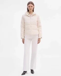 Prendas De Abrigo|Chaquetas|SIMORRA Plumífero tejido fantasía Blanco