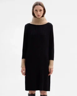 Prendas De Punto|Vestidos|SIMORRA Vestido punto canalé Negro